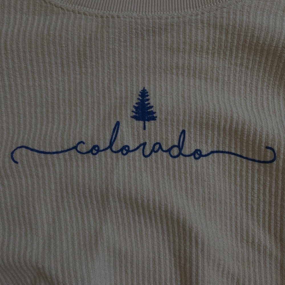 Colorado Ribbed Crewneck - Picture 3 of 5